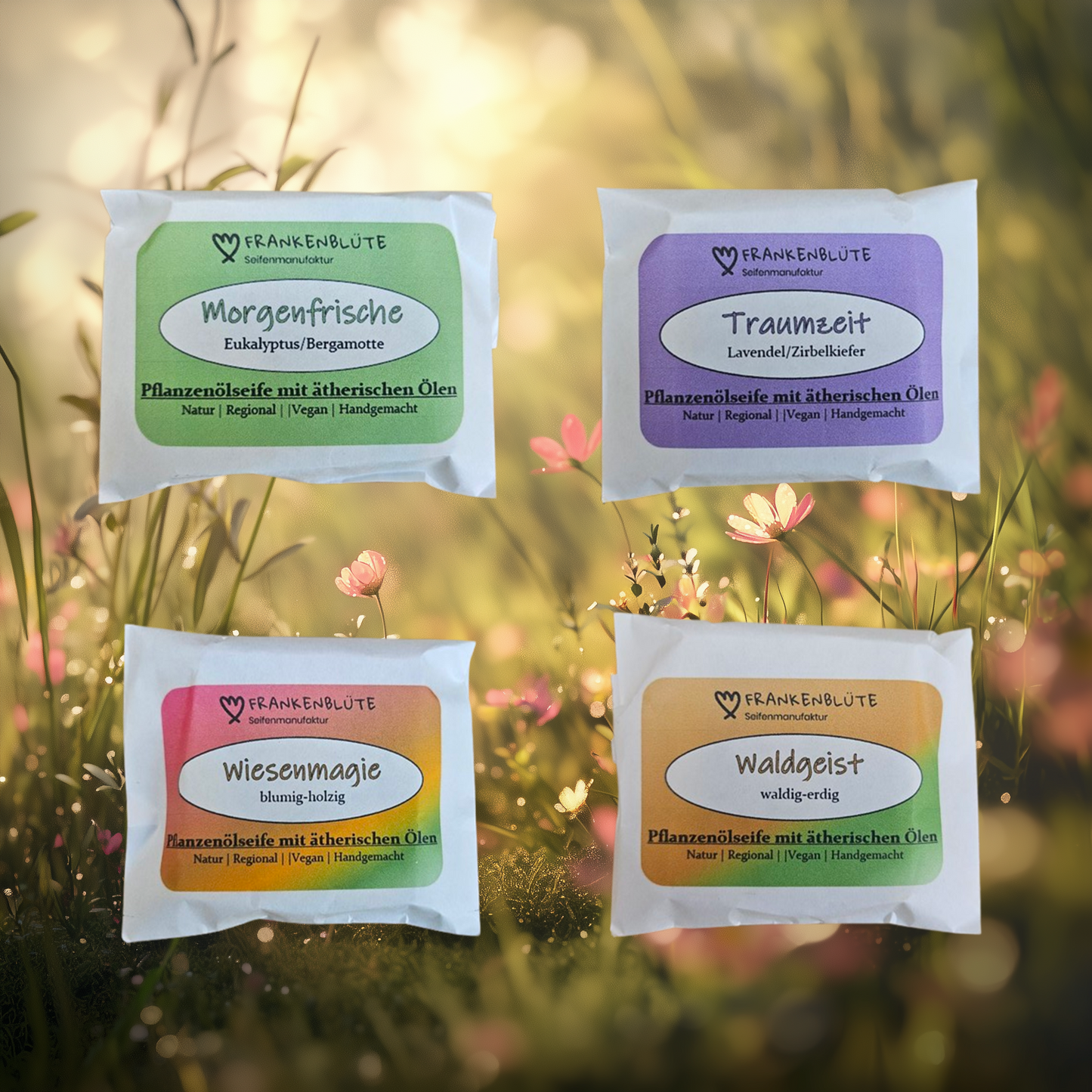 4 Seifen "Duft-Erlebnis"